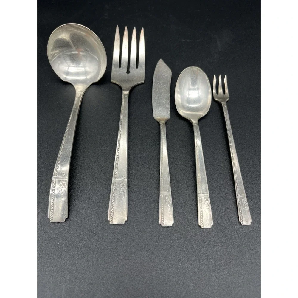 Grenoble Oneida Silver Plated 5 Peace Serving Set